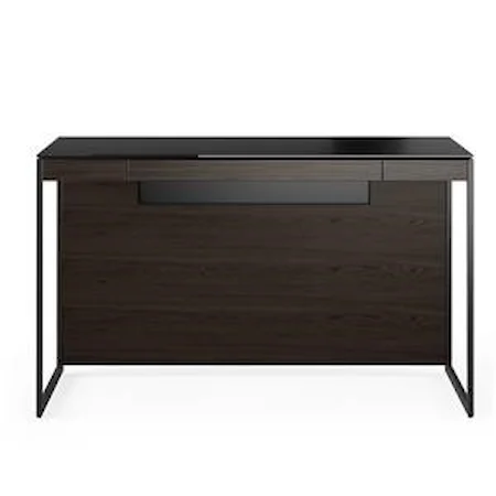Compact Desk With Back Panel